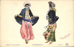 CPA Orientalisme Aurassiennes