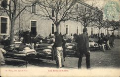 VINTAGE POSTCARD Militaria a review of bed linen