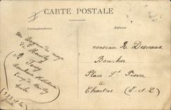 CPA Militaria Camp de Mailly Vue des tentes et cuisine