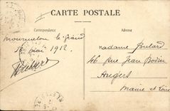 CPA Militaria La vie au camp Un campement 