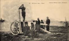 CPA Militaria Ecoles a feu Feu