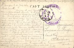 VINTAGE POSTCARD Militaria Camp of Massillan marabouts of the interior camp