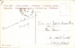 VINTAGE POSTCARD Militaria Armed German Review with the cuirassiers of the empress