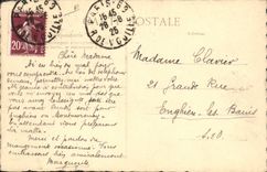 CPA La Poste Facteur des postes sous louis Philippe