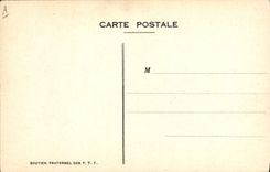 VINTAGE POSTCARD Post offices Car