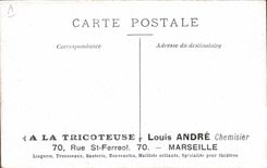 VINTAGE POSTCARD Cuirassiers the letter-box of the Militaria district