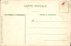 VINTAGE POSTCARD the language of the stamps Sower