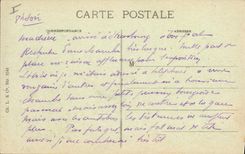 VINTAGE POSTCARD Strasbourg the large post office