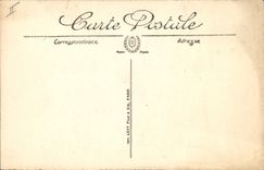 POSTAL Tschaggeny de la VENDIMIA los postes del tronco del Ardennes