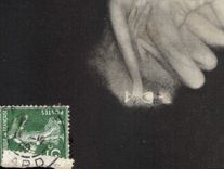 VINTAGE POSTCARD Surrealism fashionable