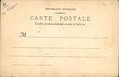 VINTAGE POSTCARD Surrealism ennuque Women