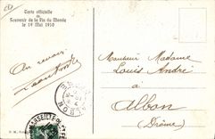 CPA Surrealisme Fin du monde le 19 mai 1910 Un royaume pour un ballon 