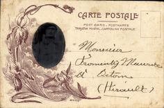 CPA Fantaisie Photographie Homme Maurice Fromenty 
