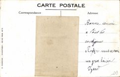 CPA Fantaisie Photographie Enfant Avion