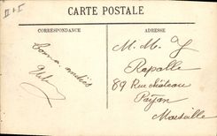 VINTAGE POSTCARD Boat of sin Three Chechmates into full sea