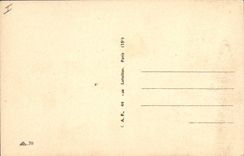 VINTAGE POSTCARD Boat of La Rochelle sin the entry of the port