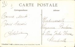 CPA Fantaisie Illustrateur Poulbot Croix rouge 