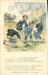 CPA Fantaisie Illustrateur Poulbot Victor Hugo La legende des siecles Le crapaud Grenouille 