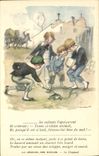 CPA Fantaisie Illustrateur Poulbot Victor Hugo La legende des siecles Le crapaud 