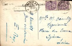 CPA Paris Hotel des Monnaies Les decoupoirs