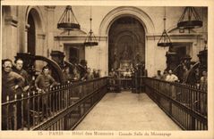 VINTAGE POSTCARD Paris Mint Big room of coining