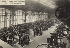 CPA Paris Hotel des Monnaies Atelier des medailles