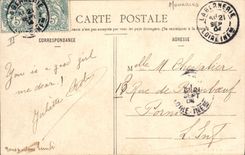 VINTAGE POSTCARD Nancy Currencies Old Mint become Museum of Natural history