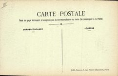 VINTAGE POSTCARD Paris Mint Main courtyard Southern Frontage