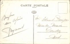 CPA Militaria Camp de Sissonne Le reveil 