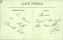 CPA Militaria Mailly le Camp Infanterie Avant de defile 