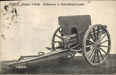 CPA Militaria Essen Krupp's Fabrik 