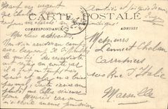 CPA Militaria Camp de Carpiagne Retour de manoeuvre