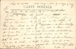 CPA Militaria Champ de tir de Chambarand Vue d'un campement