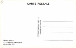 CPM Les ambulants Paris a Strasbourg TRi des chargements 1979 PTT