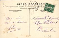 Escenas de la POSTAL de la VENDIMIA de las autoridades postales y de telecomunicaciones una oficina moderna