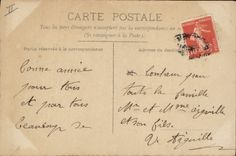 Telegrama de la mujer de la POSTAL de la VENDIMIA