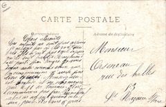 CPA Fete Foraine Parade des lutteurs Lutte Marseille TOP