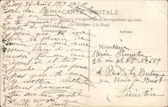 VINTAGE POSTCARD Fun fair Festivals of the cabins Gone of the restaurants