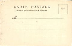 VINTAGE POSTCARD Fun fair Lille Fair the toilets chiete