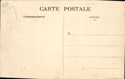 VINTAGE POSTCARD Fun fair Chemin de air iron from large the 8 Seen from as the crow flies