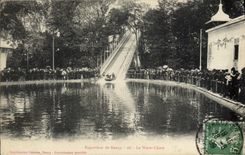 CPA Fete Foraine Exposition de Nancy Le water chute