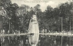 CPA Fete Foraine Exposition de Nancy Le water chute