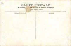 VINTAGE POSTCARD Fun fair Parades of the fighters Lutte Marseilles