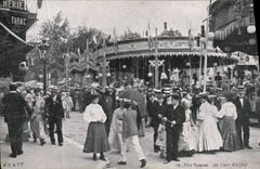 CPA Fete Foraine Un coin anime 