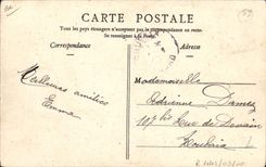 VINTAGE POSTCARD Fun fair International exhibition of Tourcoing 1906 the toilets falls
