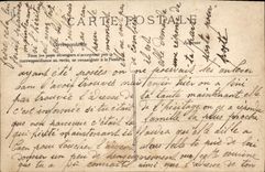 VINTAGE POSTCARD the swing Woman