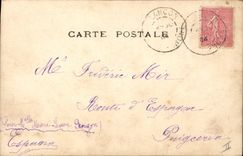 VINTAGE POSTCARD Fun fair Children