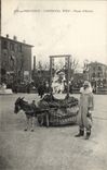 CPA Fete Foraine Aix en Provence Carnaval Panier d'amour Ane Mule 