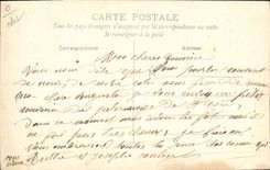 VINTAGE POSTCARD Fun fair Celebrates of Saint cloud View of the lawn