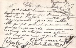 Ensueño del hombre de la fantasía de la POSTAL de la VENDIMIA